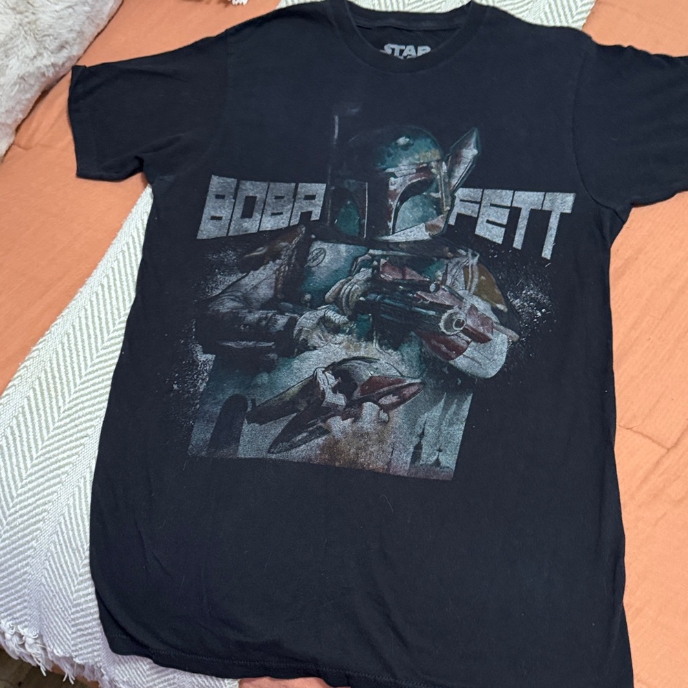 Star Wars Boba Fett Black Tee size Medium
